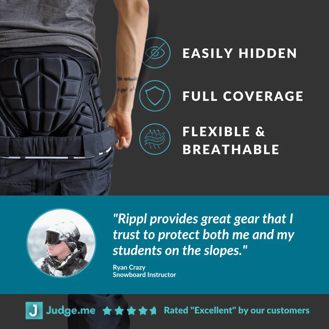 Snowboard Impact Shorts + FREE Elbow or Knee pads - Image 4
